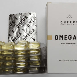 Omega 3 CHEERS. Wysoka dawka czystego EPA + DHA Omega 3 CHEERS. Wysoka dawka czystego EPA + DHA